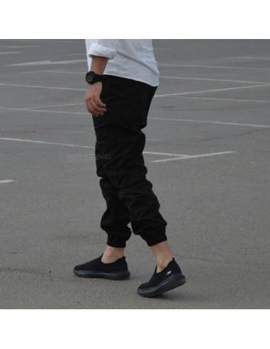 Basis joggingsaroual Rayane 11JB - Zwart-Basis jogging saroual-Maktaba-Ahloulhadith