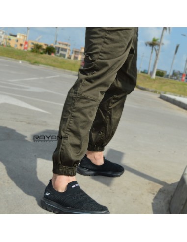 Saroual da jogging di base Rayane 11JB - Verde scuro-Saroual da jogging di base-Maktaba-Ahloulhadith