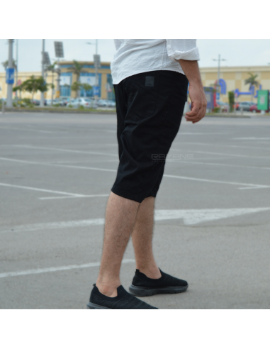 Bermuda shorts Rayane 11BD - Black-Bermuda shorts Rayane-Maktaba-Ahloulhadith