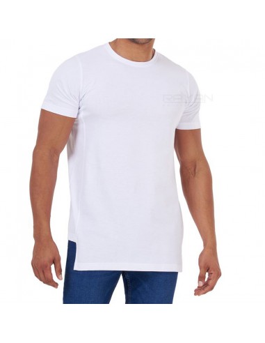 T-shirt oversize Rayane 22TS - Branco-T-shirts-Maktaba-Ahloulhadith