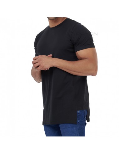 T-shirt oversize Rayane 22TS - Preto-T-shirts-Maktaba-Ahloulhadith