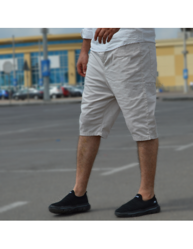 Bermuda Shorts Rayane 11BD - Hellbeige-Bermuda Rayane-Maktaba-Ahloulhadith