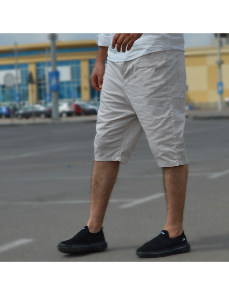 Bermuda shorts Rayane 11BD - Light beige