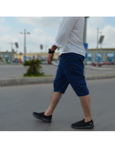 Bermuda Shorts Rayane 11BD - Marineblau-Bermuda Rayane-Maktaba-Ahloulhadith