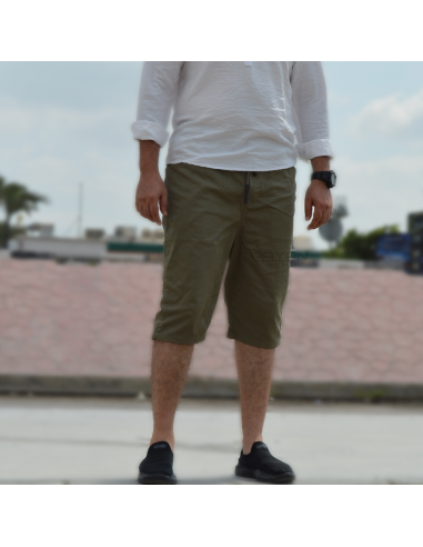 Bermuda-Shorts Rayane 11BD - Khaki-Bermuda Rayane-Maktaba-Ahloulhadith