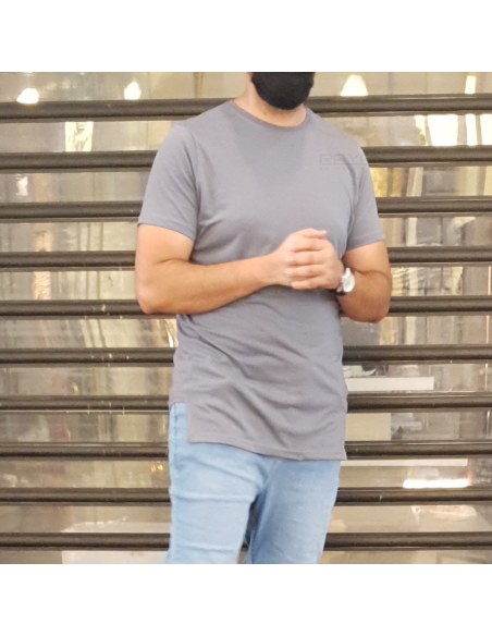 Oversized tee shirt Rayane 22TS - Grey