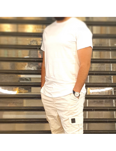 T-shirt oversize Rayane 22TS - Branco-T-shirts-Maktaba-Ahloulhadith