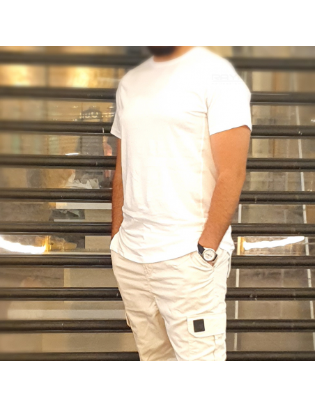 Tee shirt oversize Rayane 22TS - Blanc