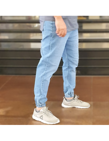 Rayane 11JS Jeans Saroual - Vaqueros azul claro-Saroual vaquero-Maktaba-Ahloulhadith