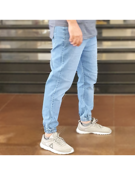 Rayane 11JS Jeans Saroual - Ljusblå jeans