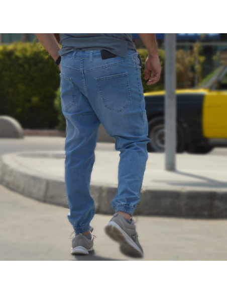 Rayane 11JS Jeans Saroual - Blå jeans
