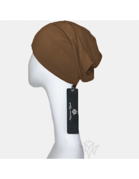 Hatt med stängt rör under Hijab Maysam - Cinnamon