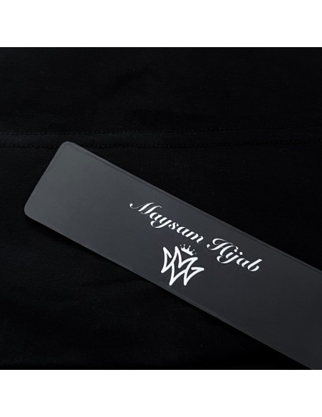 Sous Hijab Maysam closed tube cap - Black