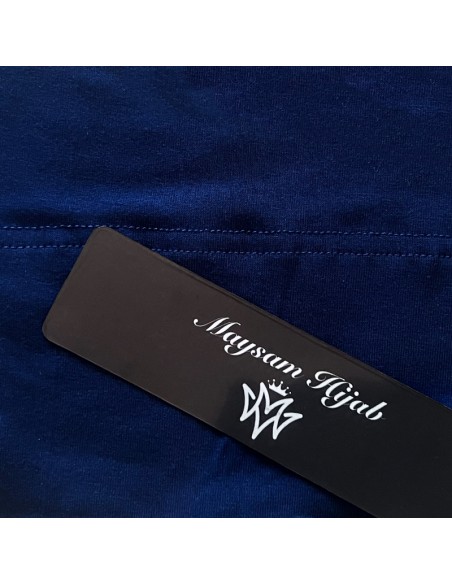 Bonnet tube fermé Sous Hijab Maysam - Bleu