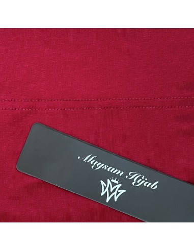 Sous Hijab Bonnet Tube Maysam - Bordeaux-Bonnet tube Maysam-Maktaba-Ahloulhadith