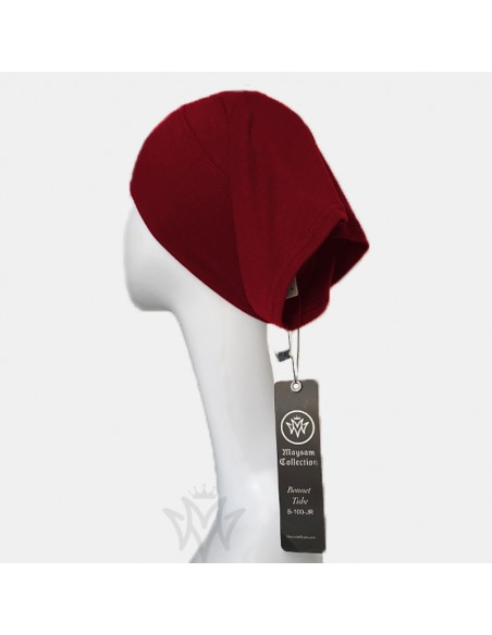 Sous Hijab Bonnet Tube Maysam - Bordeaux