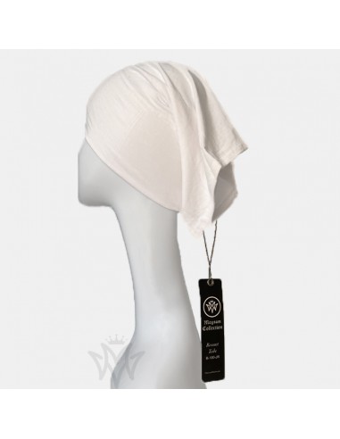 Unter Hijab Bonnet Tube Maysam - Weiß-Schlauchmütze Maysam-Maktaba-Ahloulhadith