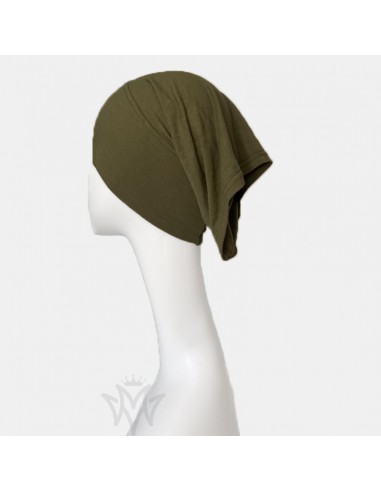 Under Hijab Rörkeps Maysam - Oliv khaki-Maysam rörhatt-Maktaba-Ahloulhadith
