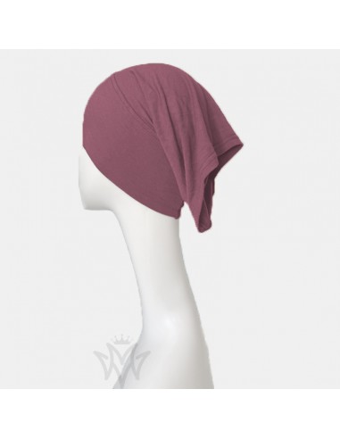 Under Hijab Bonnet Tube Maysam - Rosewood-Maysam tube hat-Maktaba-Ahloulhadith