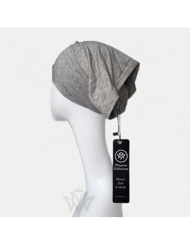 Unter Hijab Bonnet Tube Maysam - Grau meliert-Schlauchmütze Maysam-Maktaba-Ahloulhadith