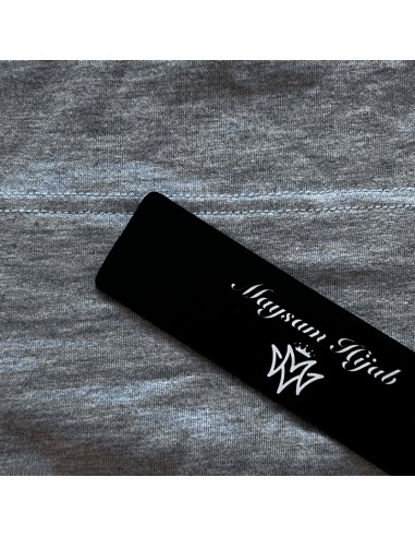 Sous Hijab Bonnet Tube Maysam - Gris chiné-Bonnet tube Maysam-Maktaba-Ahloulhadith