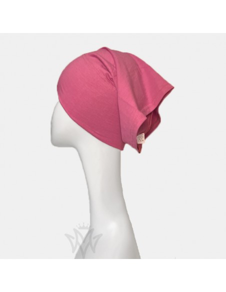 Sous Hijab Bonnet Tube Maysam - Rose Bonbon