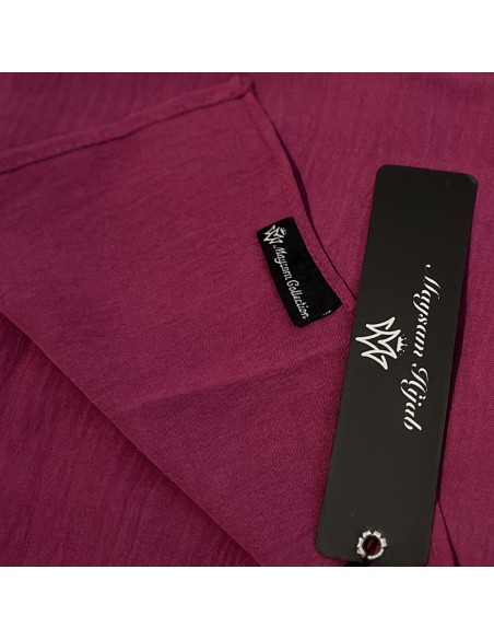 Jazz Premium Hijab 200 × 70 cm – Maysam Skjerf – Fiolett