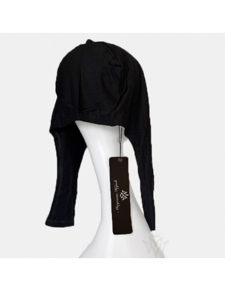 Bonnet à nouer Sous Hijab Maysam - Noir
