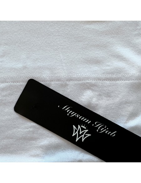 Sous Hijab Bonnet Tube Maysam - Blanc cassé