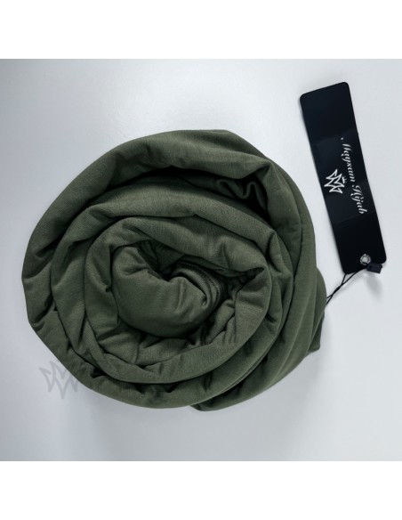 Hijab Jersey Premium 170×65cm Scialle Maysam - Cachi oliva