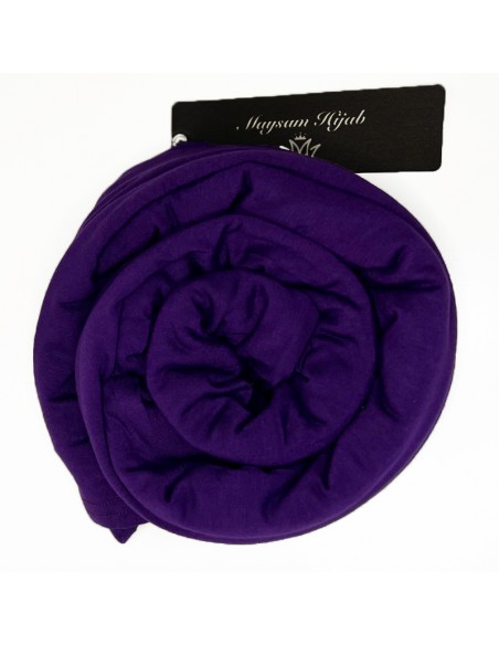 Premium Jersey Hijab 170×65cm Maysam Shawl - Berenjena