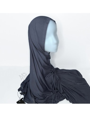 Premium Jersey-Hijab 170×65cm Maysam-Schal – Türkisblau-Premium-Jersey 170×65cm-Maktaba-Ahloulhadith