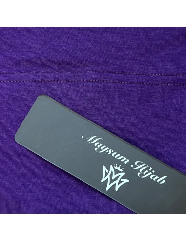 Closed tube bonnet under Hijab Maysam - Aubergine-Closed tube cap-Maktaba-Ahloulhadith