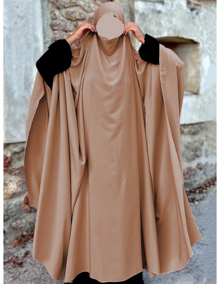 Big Khimar & Big Niqab Umm Hafsa - Cammello