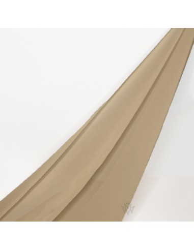 Premium Mousseline Hijab 205×75 cm Maysam Shawl - Beige-Premium muslin 205×75cm-Maktaba-Ahloulhadith