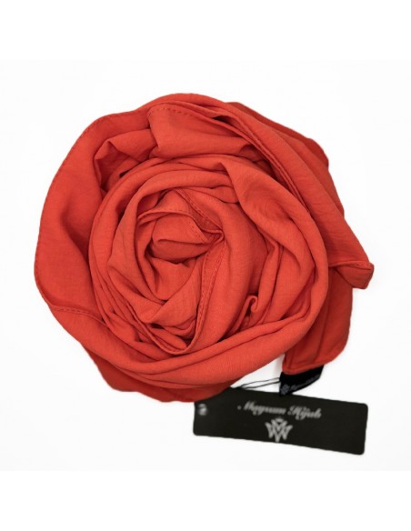 Hijab Jazz Premium 205×75cm Foulard Maysam - Orange