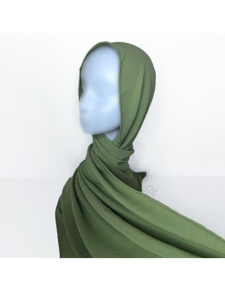 Hijab Jazz Premium 170×65cm Foulard Maysam - Vert
