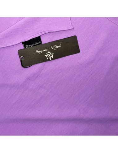 Hijab Jazz Premium 205×75cm Foulard Maysam - Lilas-Hijab Jazz Premium 205 x 75 cm-Maktaba-Ahloulhadith