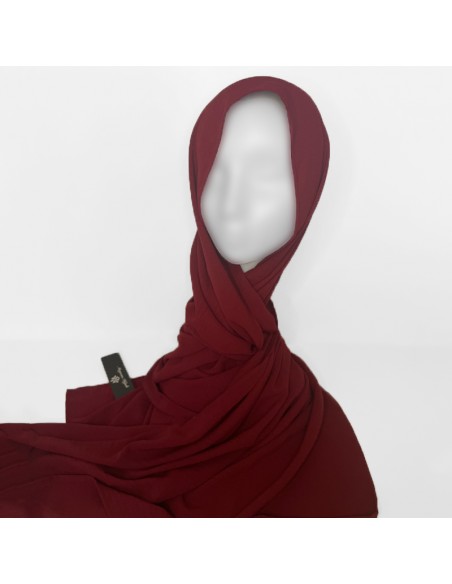 Hijab Jazz Premium 205×75cm Foulard Maysam - Brique
