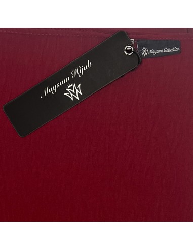 Hijab Jazz Premium 205×75cm Foulard Maysam - Brique-Hijab Jazz Premium 205 x 75 cm-Maktaba-Ahloulhadith