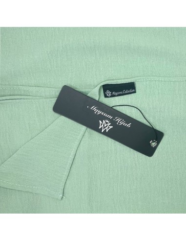 Premium Jazz Hijab 180 × 70 cm – Maysam Skjerf – Vannblågrønn-Hijab Jazz Premium 180 x 70 cm-Maktaba-Ahloulhadith