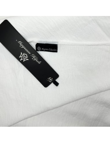 Premium Jazz Hijab 200×70cm Maysam Sjaal - Wit-Jazz Premium Hijab 200×70cm-Maktaba-Ahloulhadith