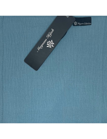 Premium Jazz Hijab 200×70 cm Maysam Skjerf - Røykblå