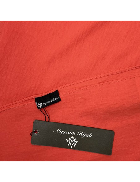 Premium Jazz Hijab 205 × 75 cm Maysam Sjal – Orange