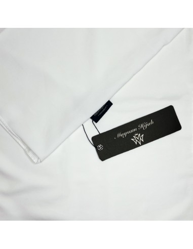 Medina Silk Hijab 180×70cm Maysam Scarf - Vit-Hijab i siden från Medina 180×70cm-Maktaba-Ahloulhadith