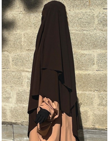 Abaya med fjärilar Umm Hafsa - Camel