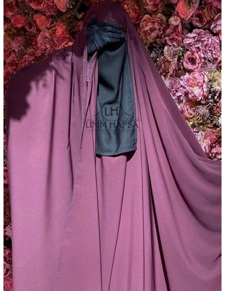 Half Niqab 45cm by Umm Hafsa - Noir