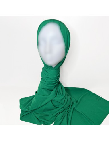 Medina Siden Hijab 180×70cm Maysam Scarf - Grön-Hijab i siden från Medina 180×70cm-Maktaba-Ahloulhadith