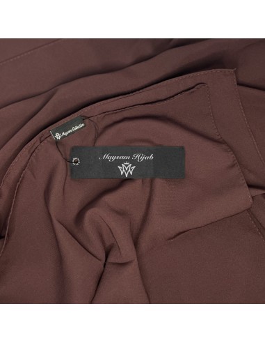 Hijab de seda de Medina 205×75cm Lenço Maysam - Mauve Taupe-Hijab de seda de Medina 205×75cm-Maktaba-Ahloulhadith