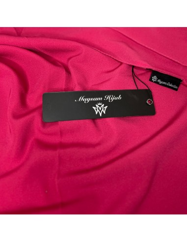 Medina Seide Hijab 205×75cm Kopftuch Maysam - Fuchsia-Hijab Seide aus Medina 205×75cm-Maktaba-Ahloulhadith